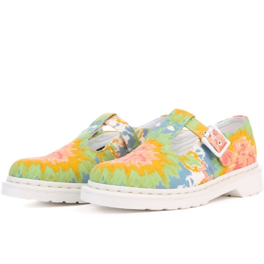 Dr. Martens Women's V Polley  Multicolour Oxford Shoes
Size: EU 37/ US 6